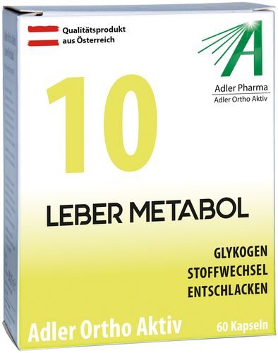 Adler Ortho Aktiv Nr. 10 Leber Metabol