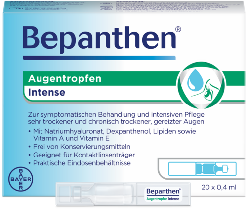Bepanthen Augentropfen Intense Einzeldosen