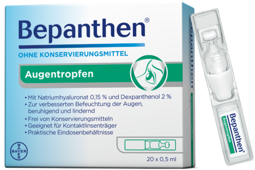 Bepanthen Augentropfen Einzeldosen