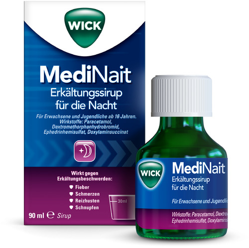 Wick MediNait Erkältungssirup für die Nacht