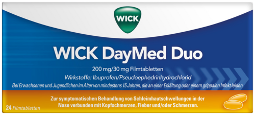 Wick DayMed Duo 200 mg/30 mg Filmtabletten