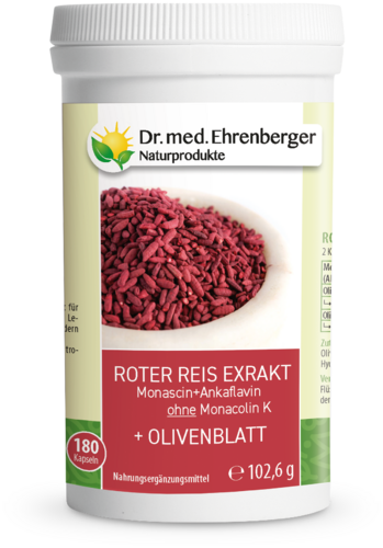 Dr. Ehrenberger Ankaflavin+Monascin aus rotem Reis