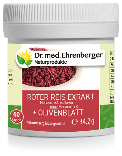 Dr. Ehrenberger Ankaflavin+Monascin aus rotem Reis