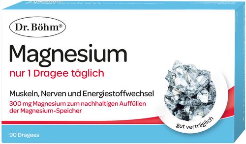 Dr. Böhm Magnesium nur 1 Dragee täglich