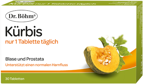 Dr. Böhm Kürbis nur 1 Tablette täglich
