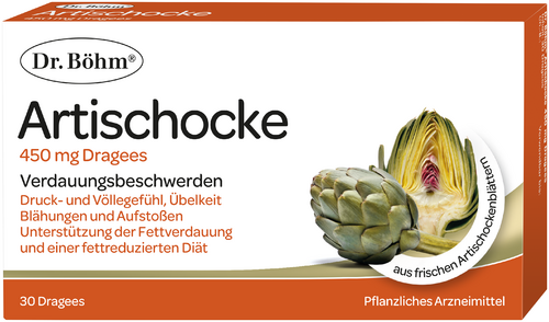 Dr. Böhm Artischocke 450 mg Dragees