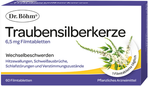 Dr. Böhm Traubensilberkerze 6,5 mg Filmtabletten