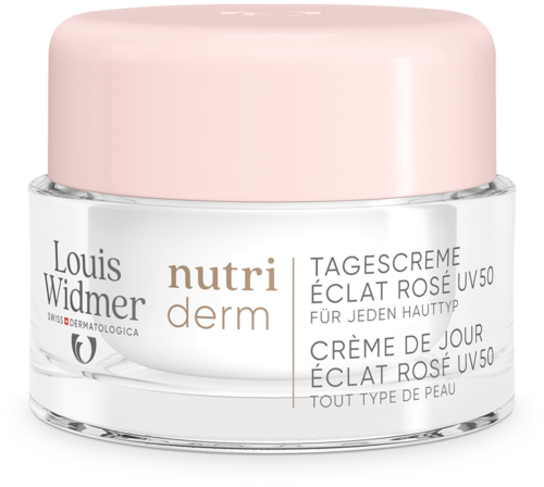 Louis Widmer nutriderm Tagescreme Éclat Rosé UV 50