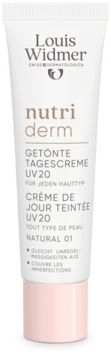 Louis Widmer nutriderm Getönte Tagescreme UV20 Natural 01
