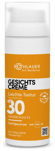 Rothlauer Kosmetik Gesichtscreme LSF 30 Leichte Textur
