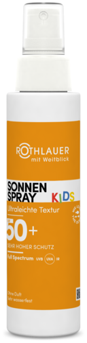 Rothlauer Kosmetik Sonnenspray Kids LSF 50+