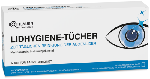 Rothlauer Kosmetik Lidhygiene-Tücher