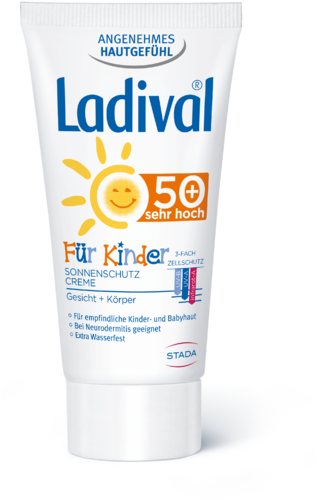 Ladival Kinder Sonnencreme für Gesicht und Hände 50+
