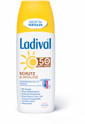 Ladival Schutz & Bräune Sonnenschutz Spray LSF 50+