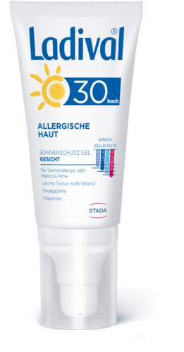 Ladival Allergische Haut Sonnenschutz Gel für Gesicht und Hände LSF 30