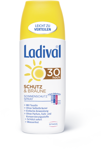 Ladival Schutz & Bräune Sonnenschutz Spray LSF 30