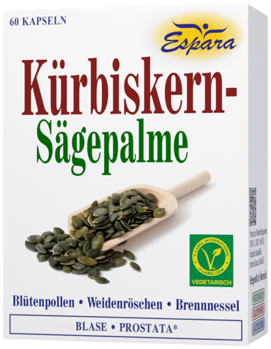 Espara Kürbiskern-Sägeplame Kapseln