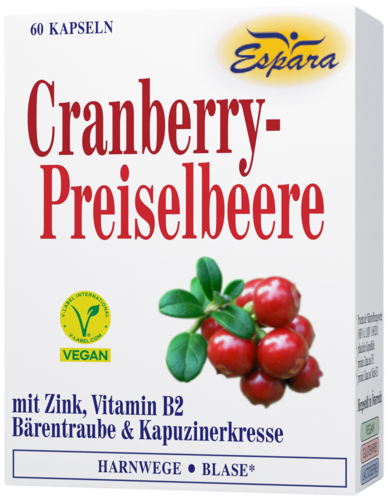 Espara Cranberry-Preiselbeere Kapseln