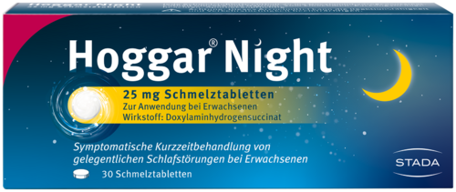 Hoggar Night 25 mg Schmelztabletten