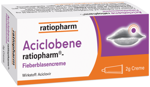 Aciclobene ratiopharm Fieberblasencreme