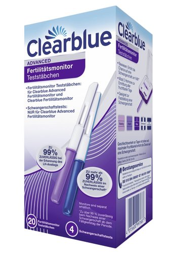 Clearblue Advanced Fertilitätsmonitor Fertilitätstests