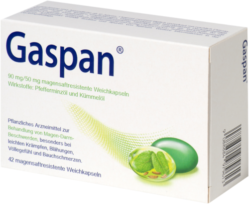 Gaspan 90mg/50mg magensaftresistente Weichkapseln