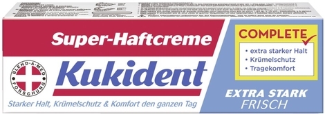 Kukident Super-Haftcreme extra stark frisch