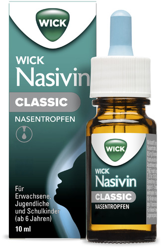 Wick Nasivin Classic 0,05 % - Nasentropfen