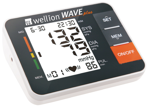 Wellion Wave Plus Oberarm-Blutdruckmessgerät