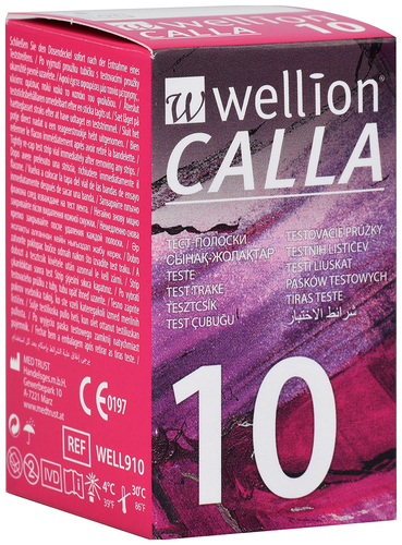 Wellion Calla Blutzuckerteststreifen