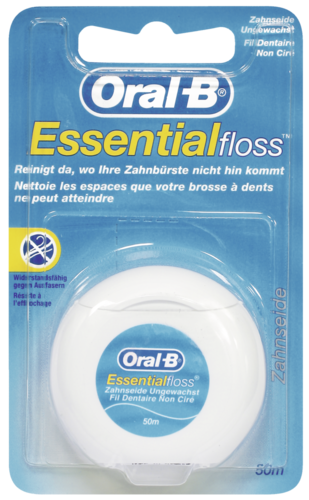 Oral-B Essentialfloss Ungewachst