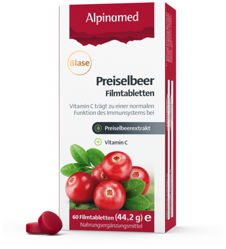 Alpinamed Preiselbeer-Filmtabletten