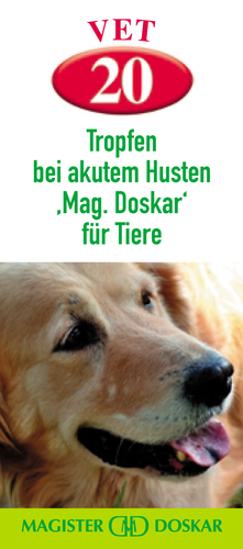 Magister Doskar VET 20 Tropfen bei akutem Husten