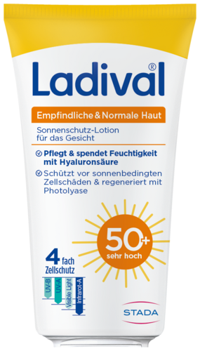 Ladival Empfindliche & Normale Haut Sonnenschutz-Lotion Gesicht LSF 50+