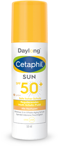 Cetaphil Sun Daylong Regulierendes Multi-Schutz-Fluid Gesicht getönt SPF50+