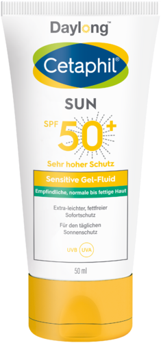 Cetaphil Sun Daylong Sensitive Gel-Fluid Gesicht SPF50+