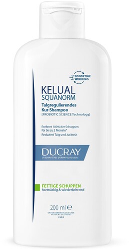 Ducray Kelual Squanorm Kur-Shampoo Fettige Schuppen