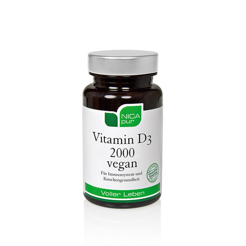 NICApur Vitamin D3 2000 vegan