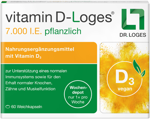 vitamin D-Loges 7.000 I.E. pflanzlich