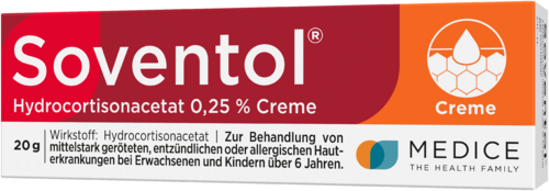 Soventol Hydrocortisonacetat 0,25 % Creme