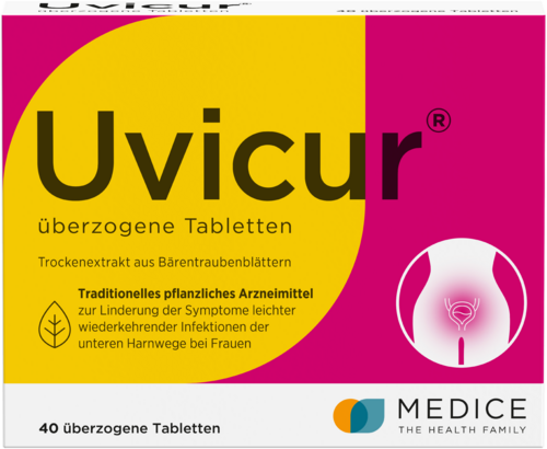 Uvicur überzogene Tabletten