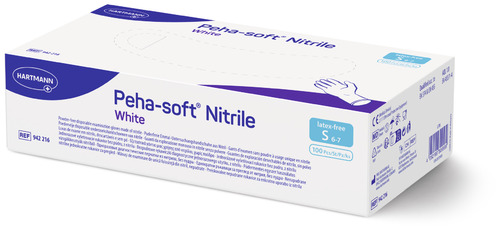 Peha-soft Nitrile White powderfree