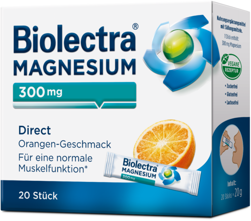 Biolectra Magnesium 300 mg Direct Orange