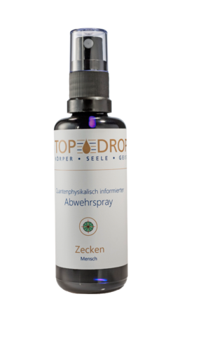 Top Drop Abwehrspray Zecken Mensch