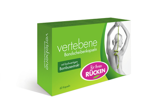 Vertebene Bandscheibenkapseln - 60 Stück