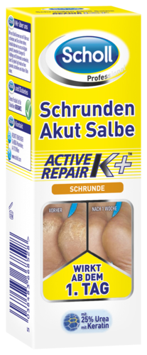 Scholl Schrunden Salbe Active Repair K+