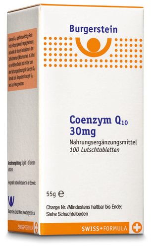Burgerstein Coenzym Q10 30 mg Lutschtabletten