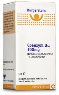 Burgerstein Coenzym Q10 100 mg Lutschtabletten