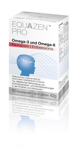 Equazen Pro Kaukapseln mit Erdbeeraroma