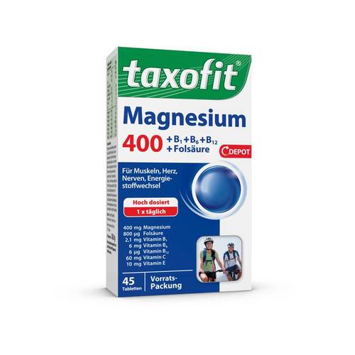 taxofit Magnesium 400 Depot Tabletten